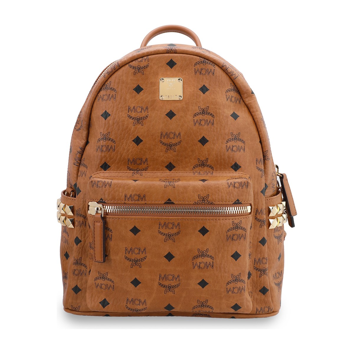 MCM Stark Visetos Cognac