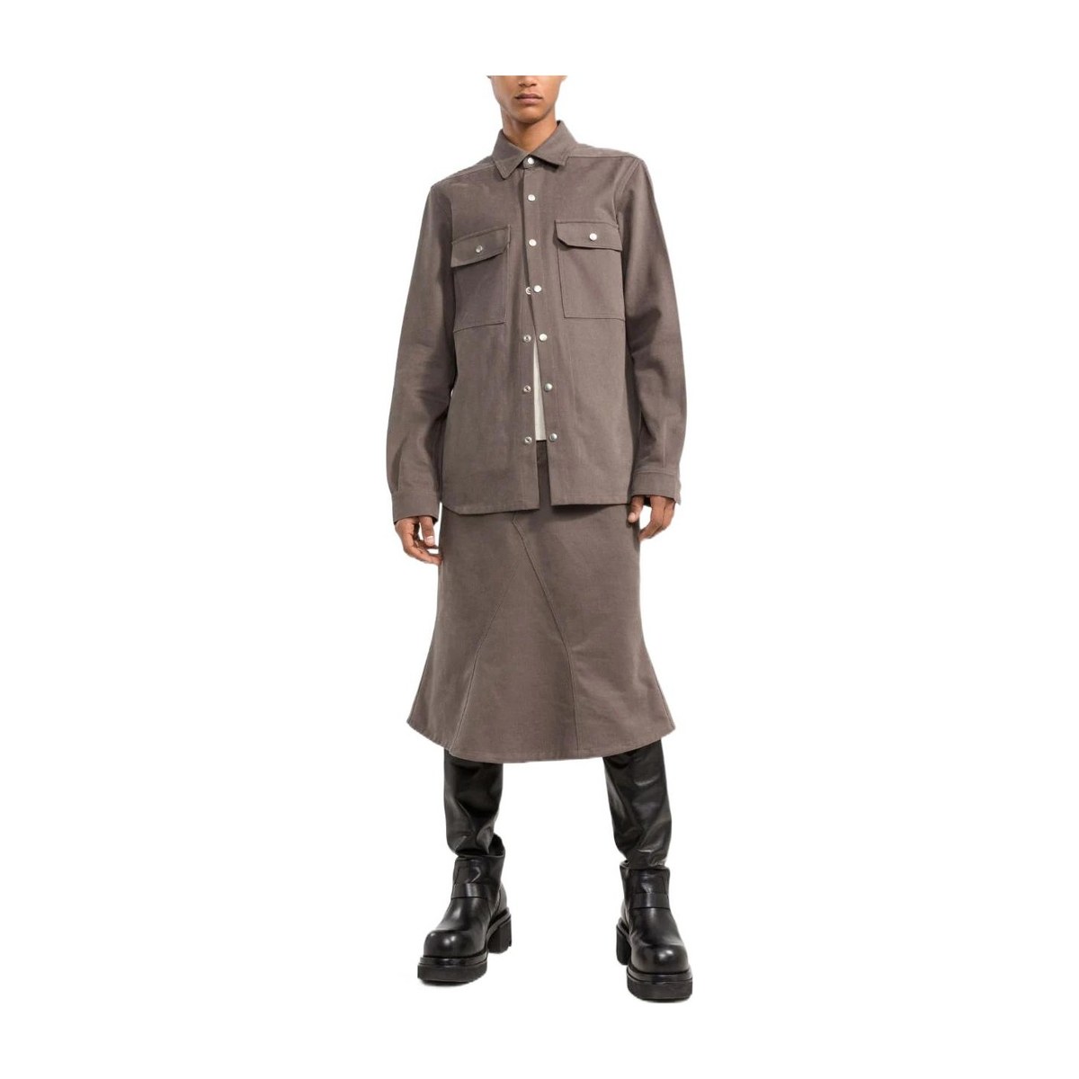 Rick Owens FW22 Brown Skirt