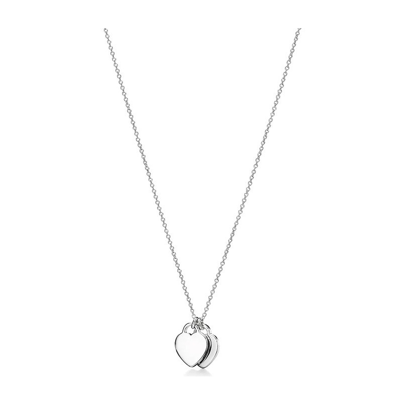 Tiffany & Co. Return to Tiffany Heart Necklace Silver