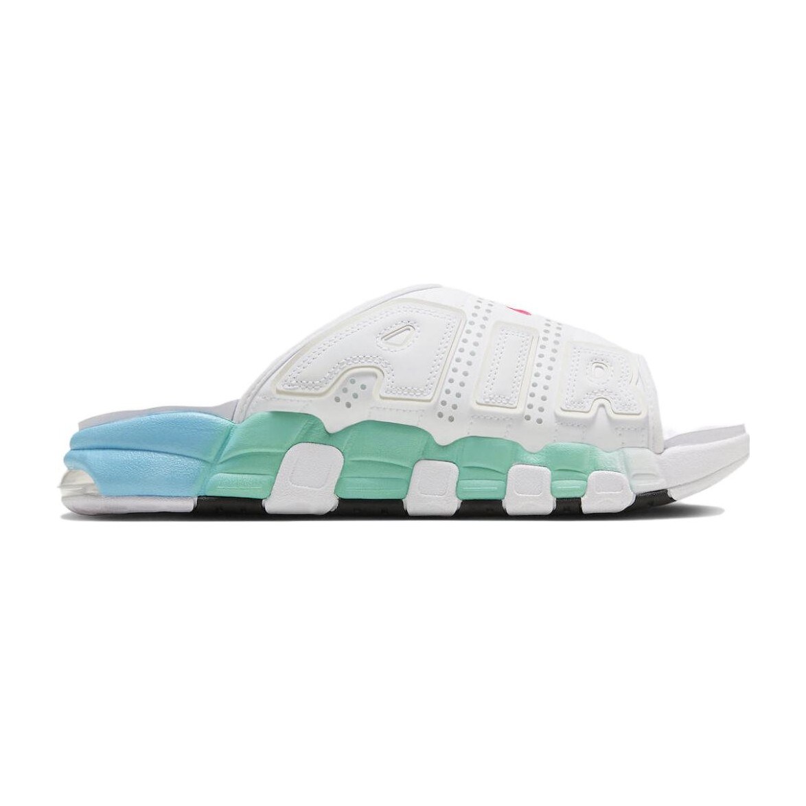 Nike Air More Uptempo Slide White Green