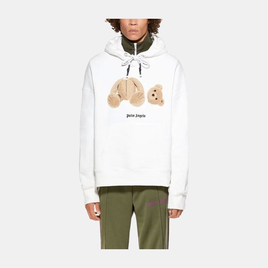 Palm Angels Hoodie White