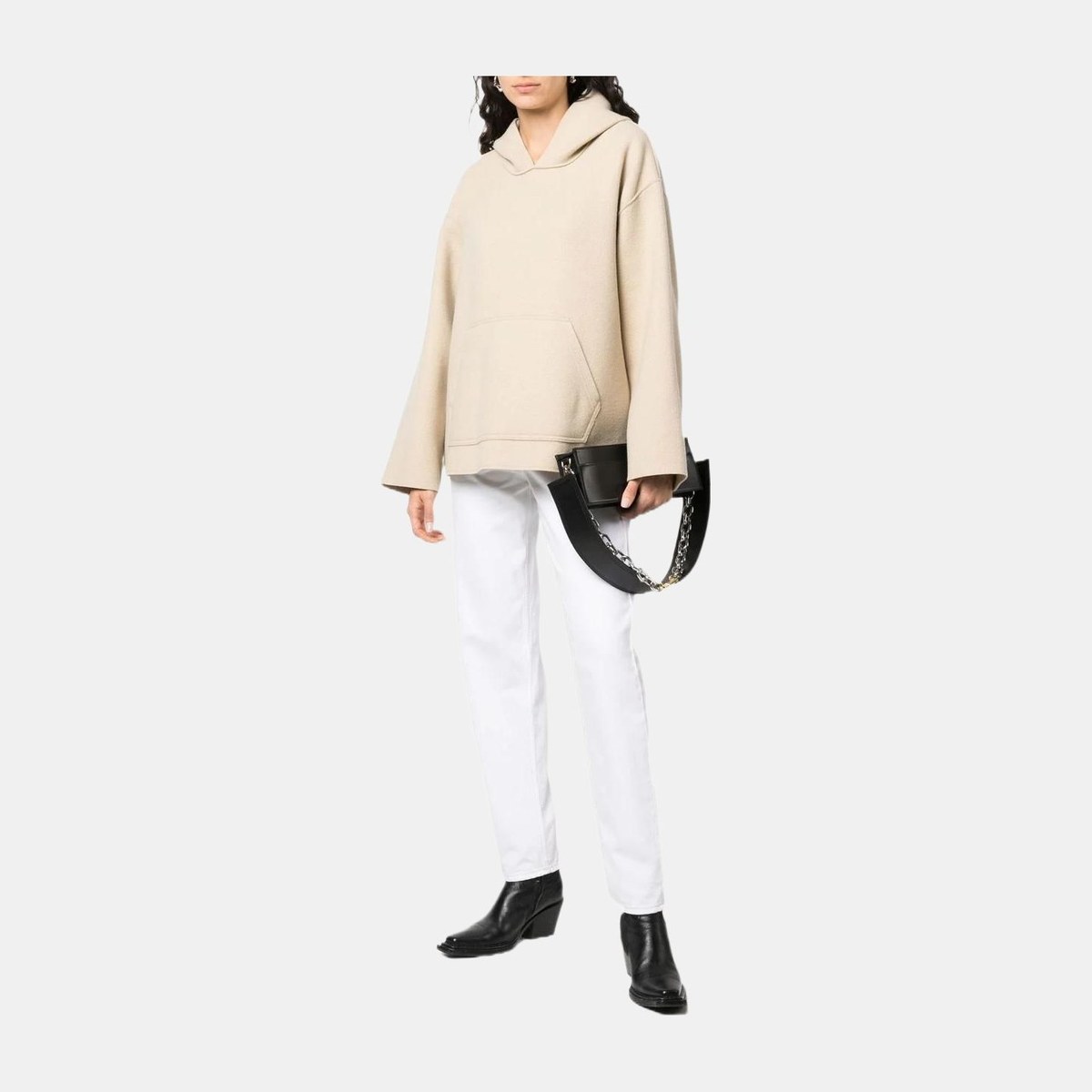 MM6 Maison Margiela Hoodie Beige