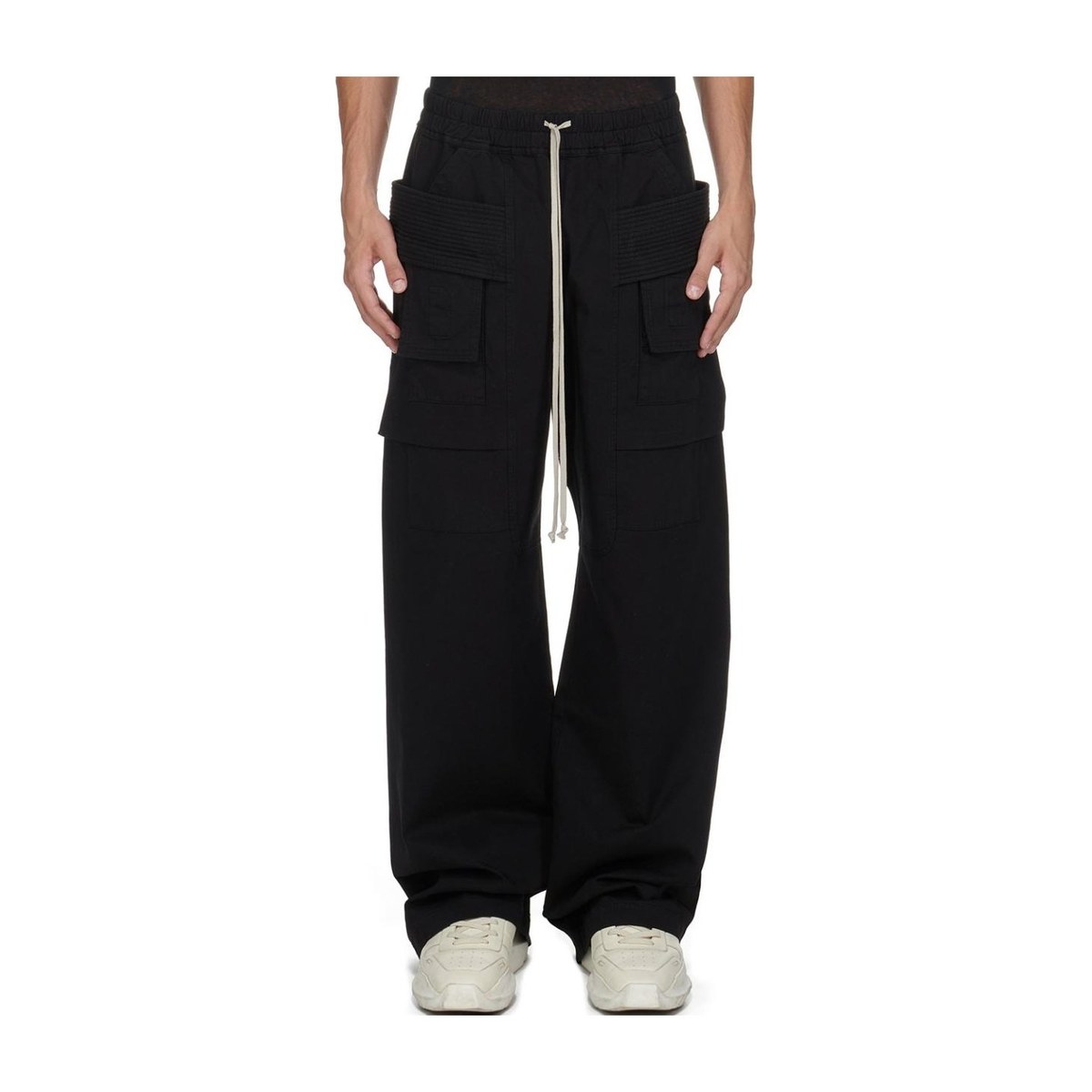 Rick Owens DRKSHDW FW24 Loose Sweatpants Black