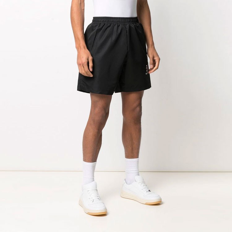 Palm Angels SS21 Logo Shorts Black