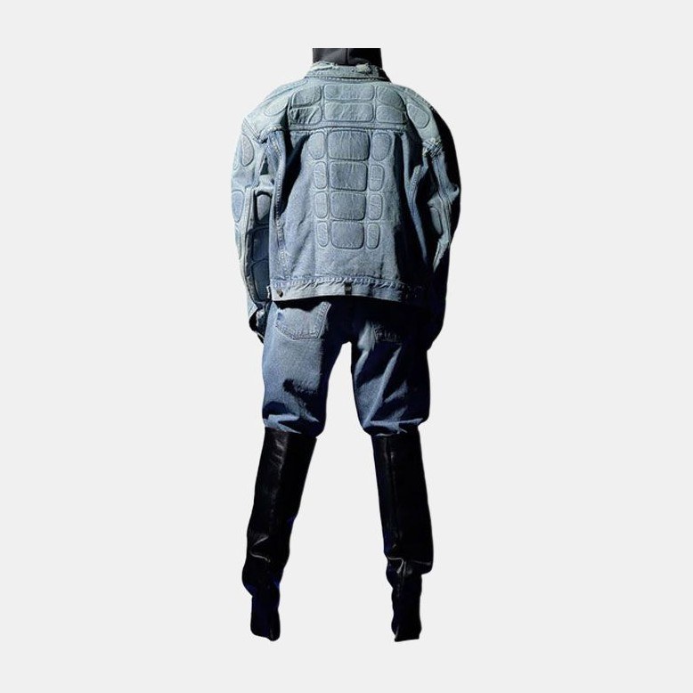 YEEZY x Gap x Balenciaga Denim Jacket Blue