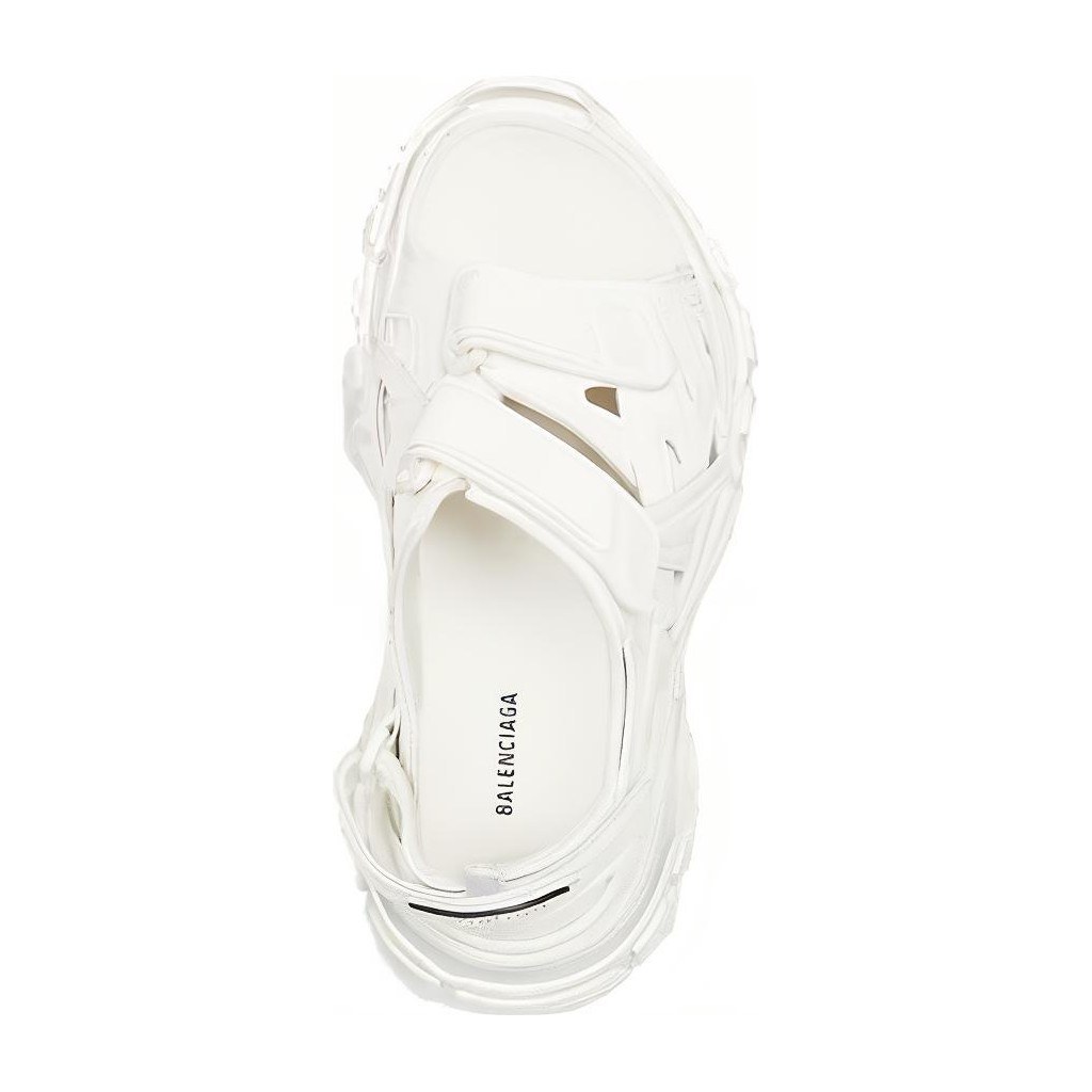 Balenciaga Track Sandals White