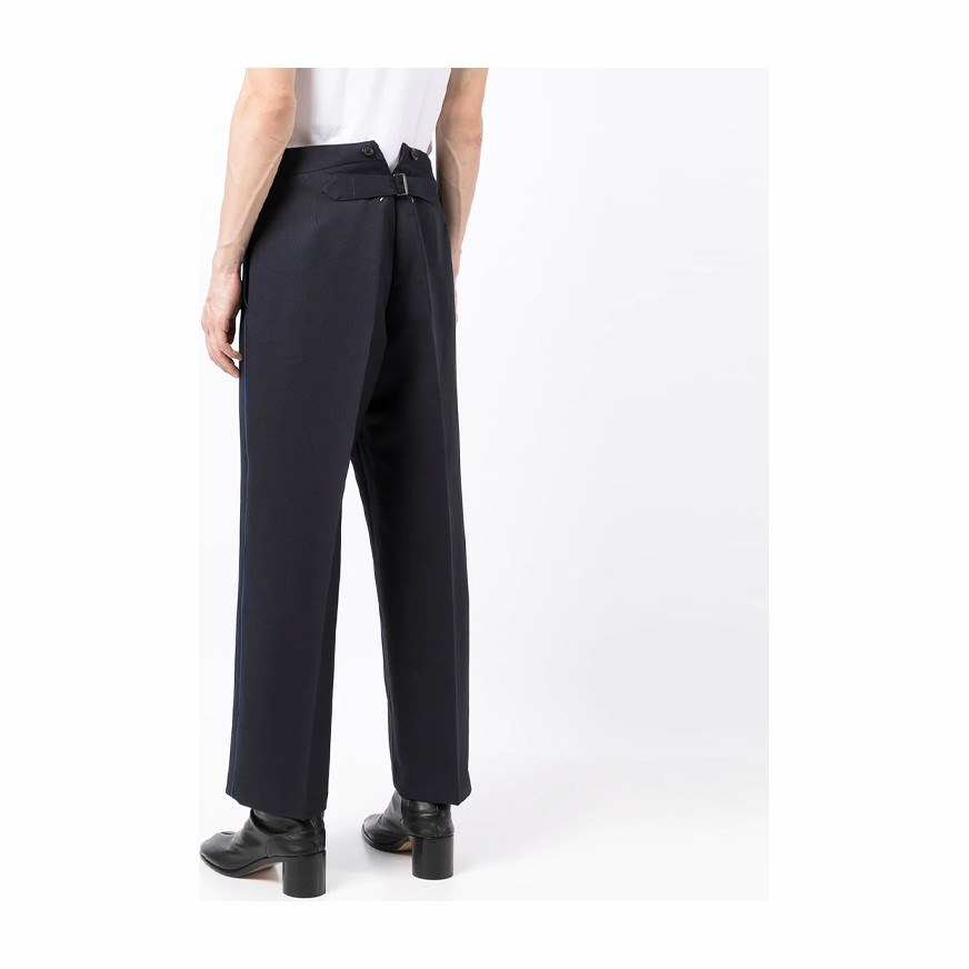 Maison Margiela FW21 Logo Casual Pants Black