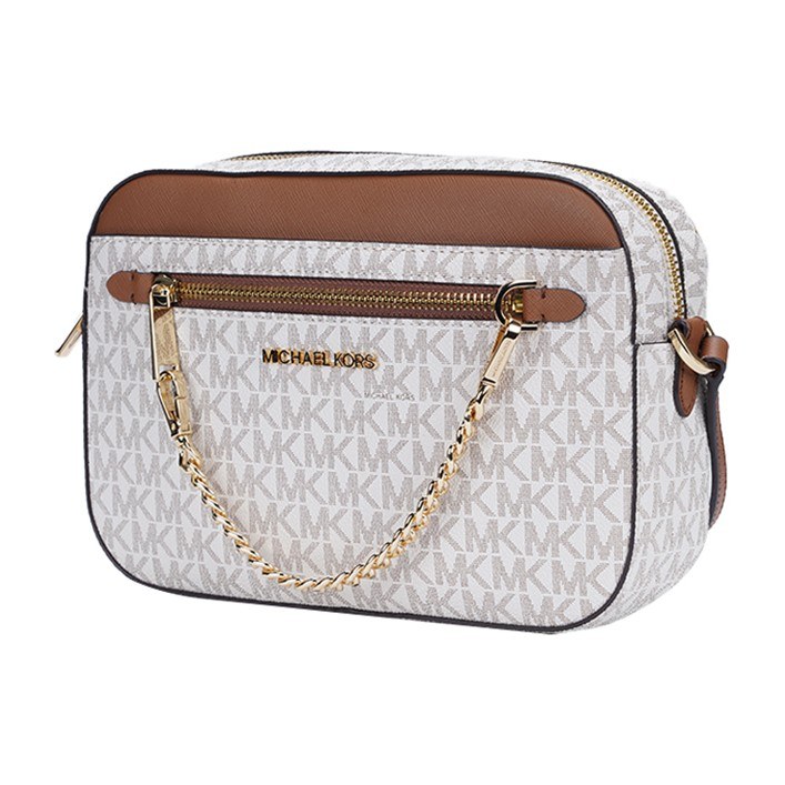 Michael Kors Jet Set Camera Bag Vanilla
