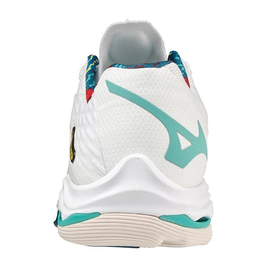 Mizuno Wave Lightning Z7 White Red Green