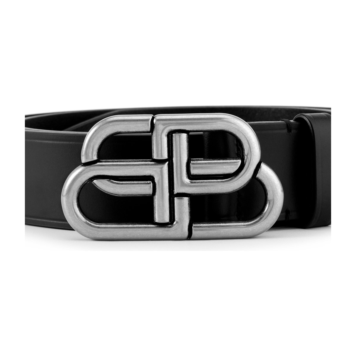Balenciaga BB Smooth Buckle Belt