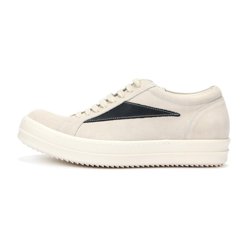 Rick Owens Luxor Low Top Sneakers Cream