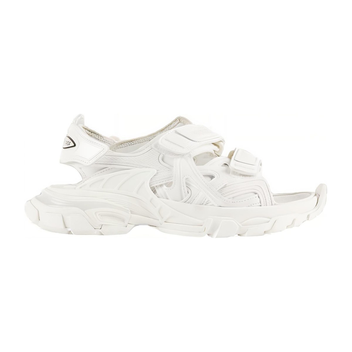 Balenciaga Track Sandals White