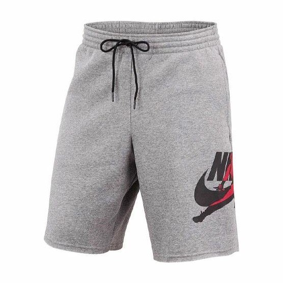 Air Jordan Jumpman Logo Knit Shorts Grey
