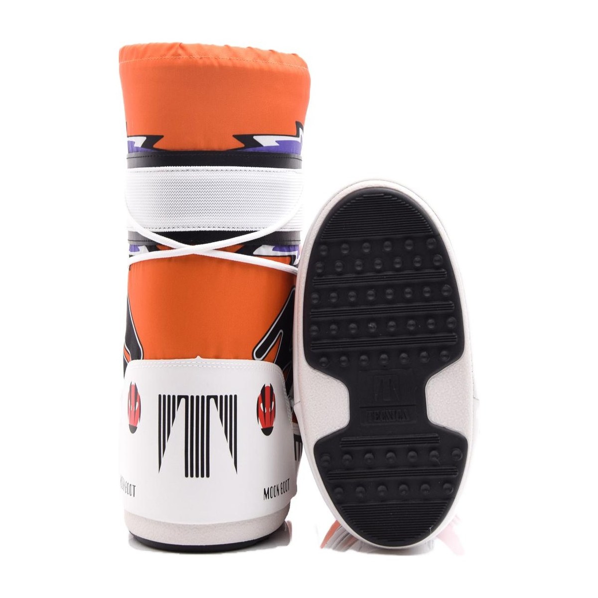 Moon Boot Icon Retrobiker M Orange White Black
