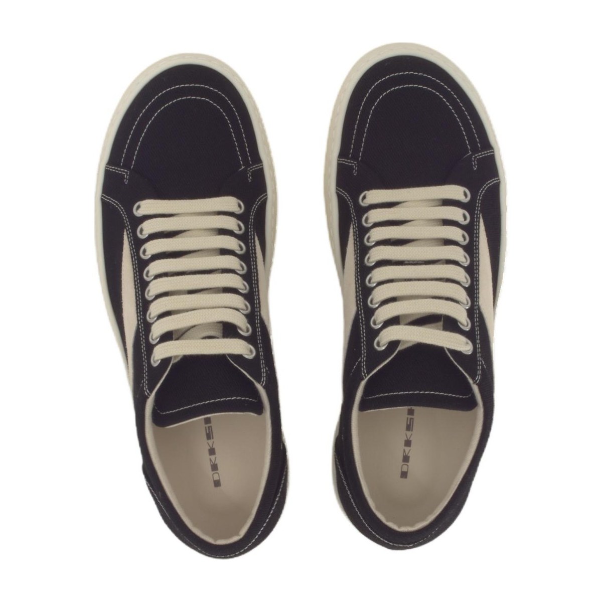 Rick Owens DRKSHDW Low Top Sneakers Black