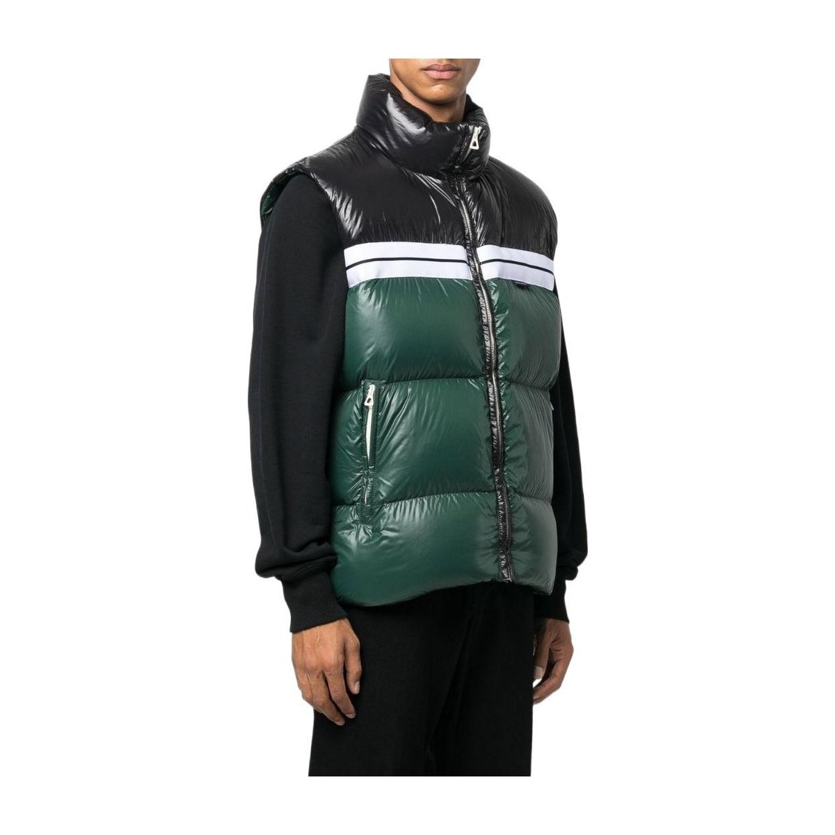 Palm Angels FW22 Puffer Vest Green