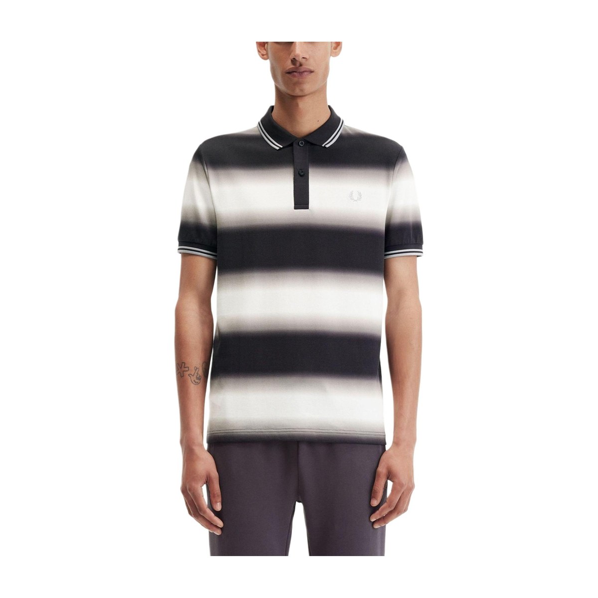FRED PERRY Gradient Stripe Polo
