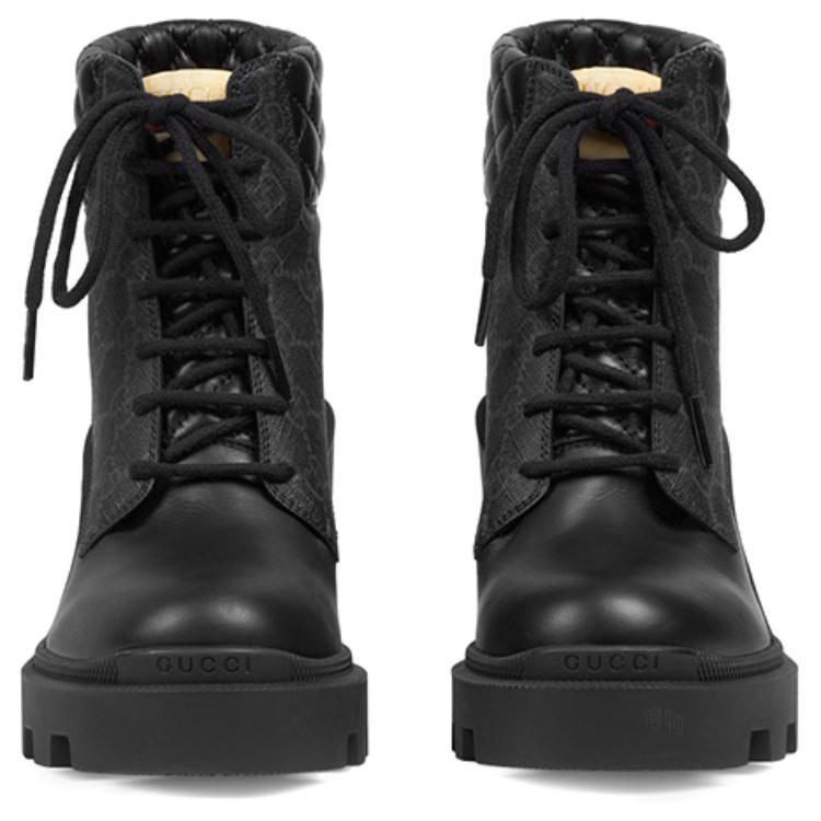 Gucci GG Fashion Ankle Boots Black