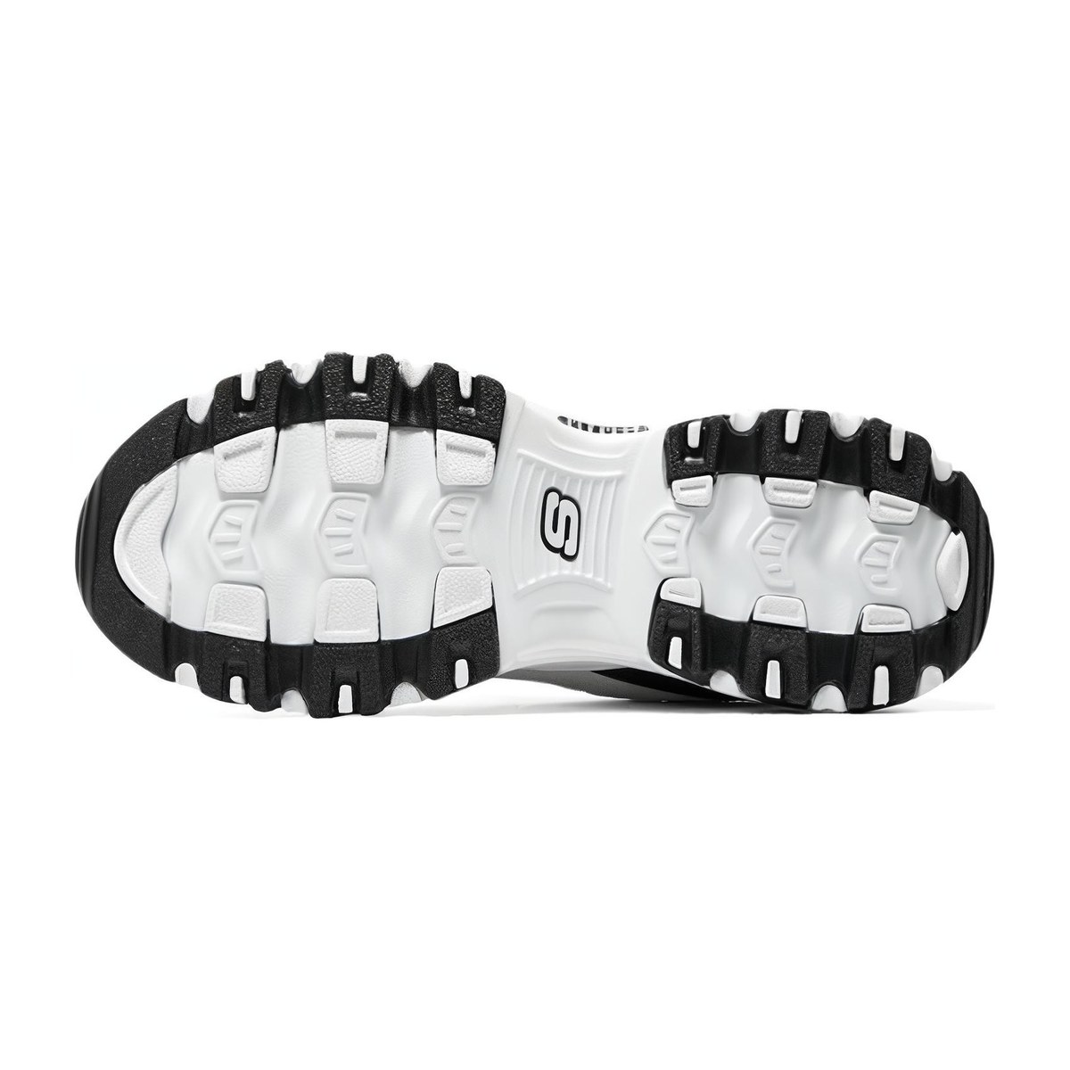Skechers D'LITES Panda White Black