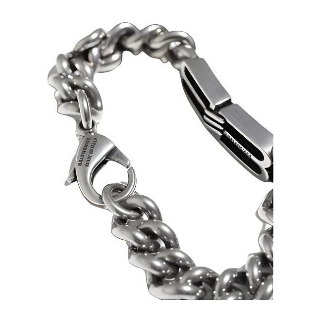 Balenciaga BB Icon Bracelet Silver