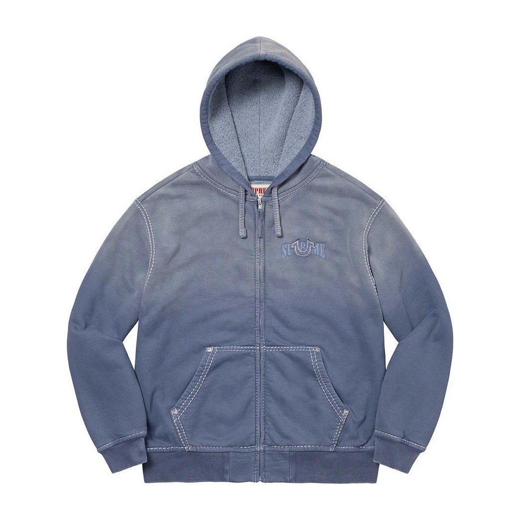 Supreme x True Religion Zip Up Hooded Sweatshirt