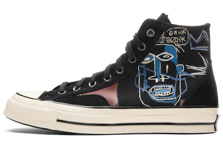 Converse 1970s High Top Black Red Blue