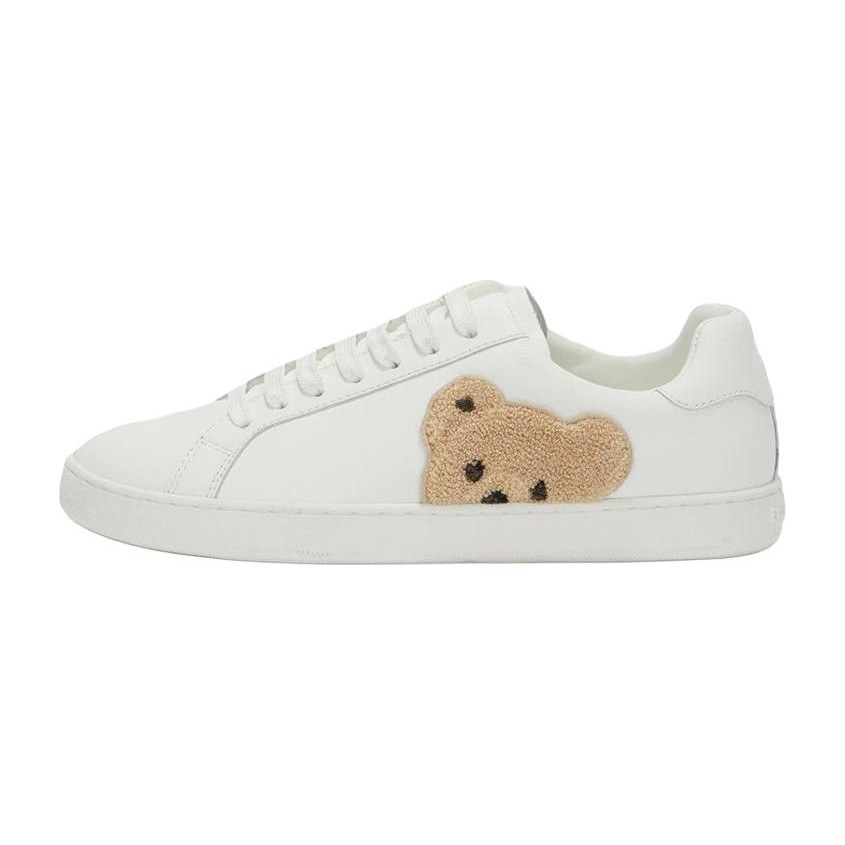Palm Angels Teddy Bear Low-Top Sneakers White