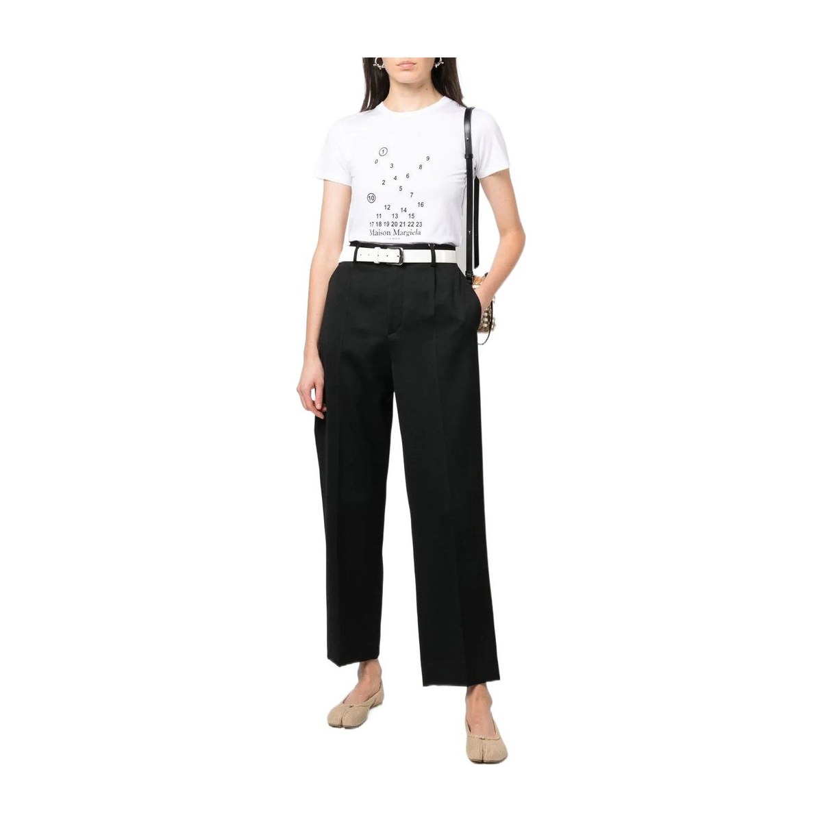 Maison Margiela Logo Print T-Shirt