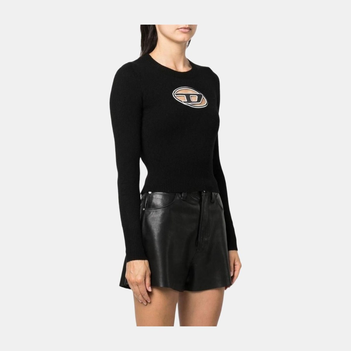 DIESEL OVAL D Logo Sweater