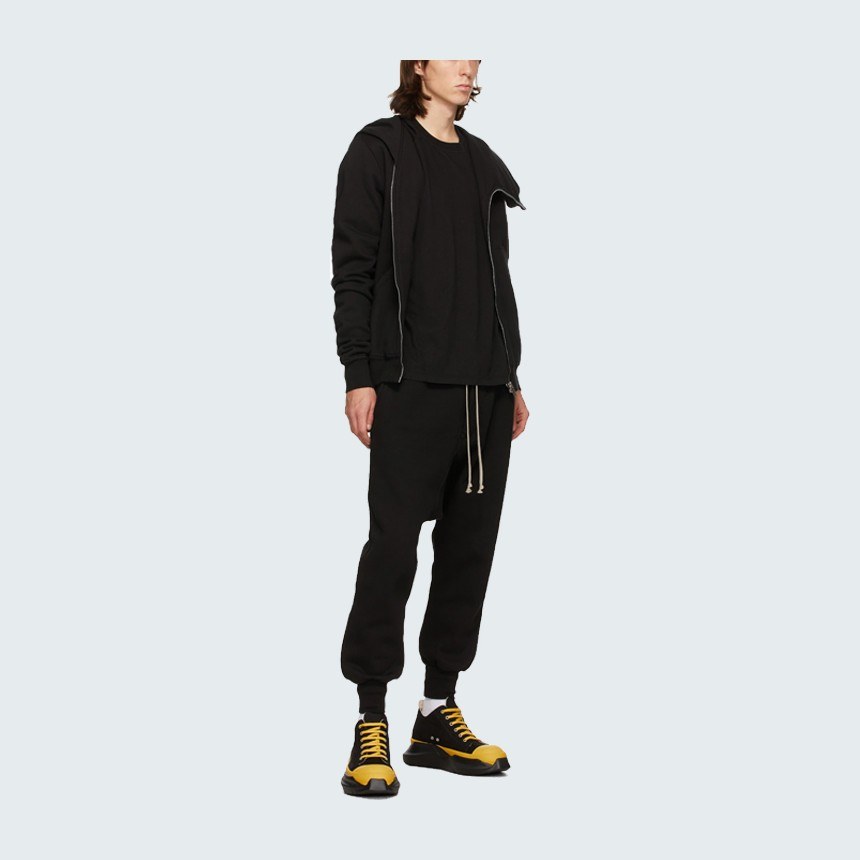 Rick Owens DRKSHDW Tapered Sweatpants Black