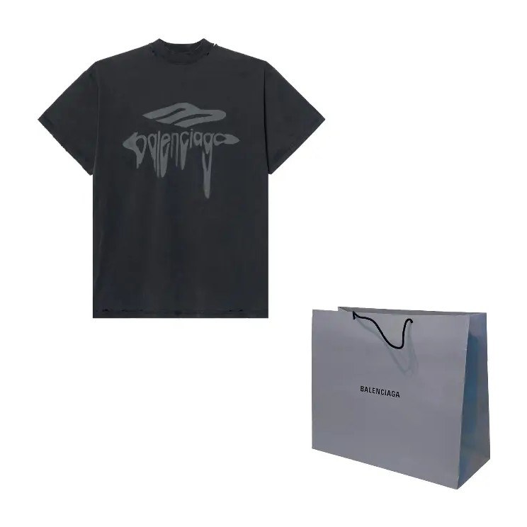 Balenciaga FW24 Coal Grey Tee