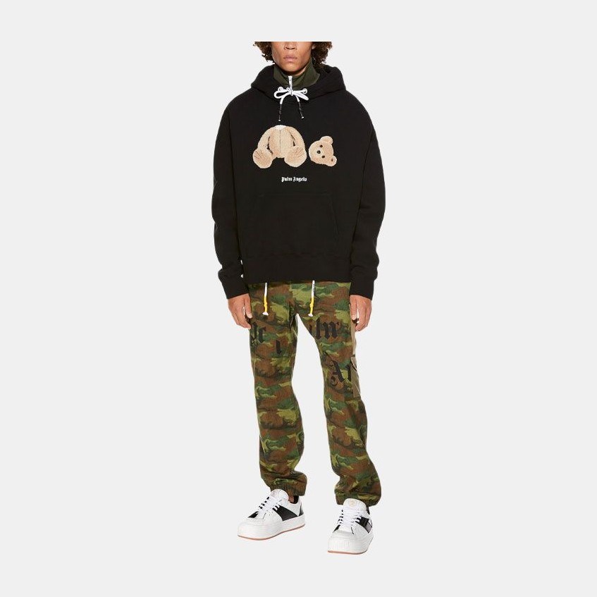 Palm Angels Classic Cartoon Hoodie Black
