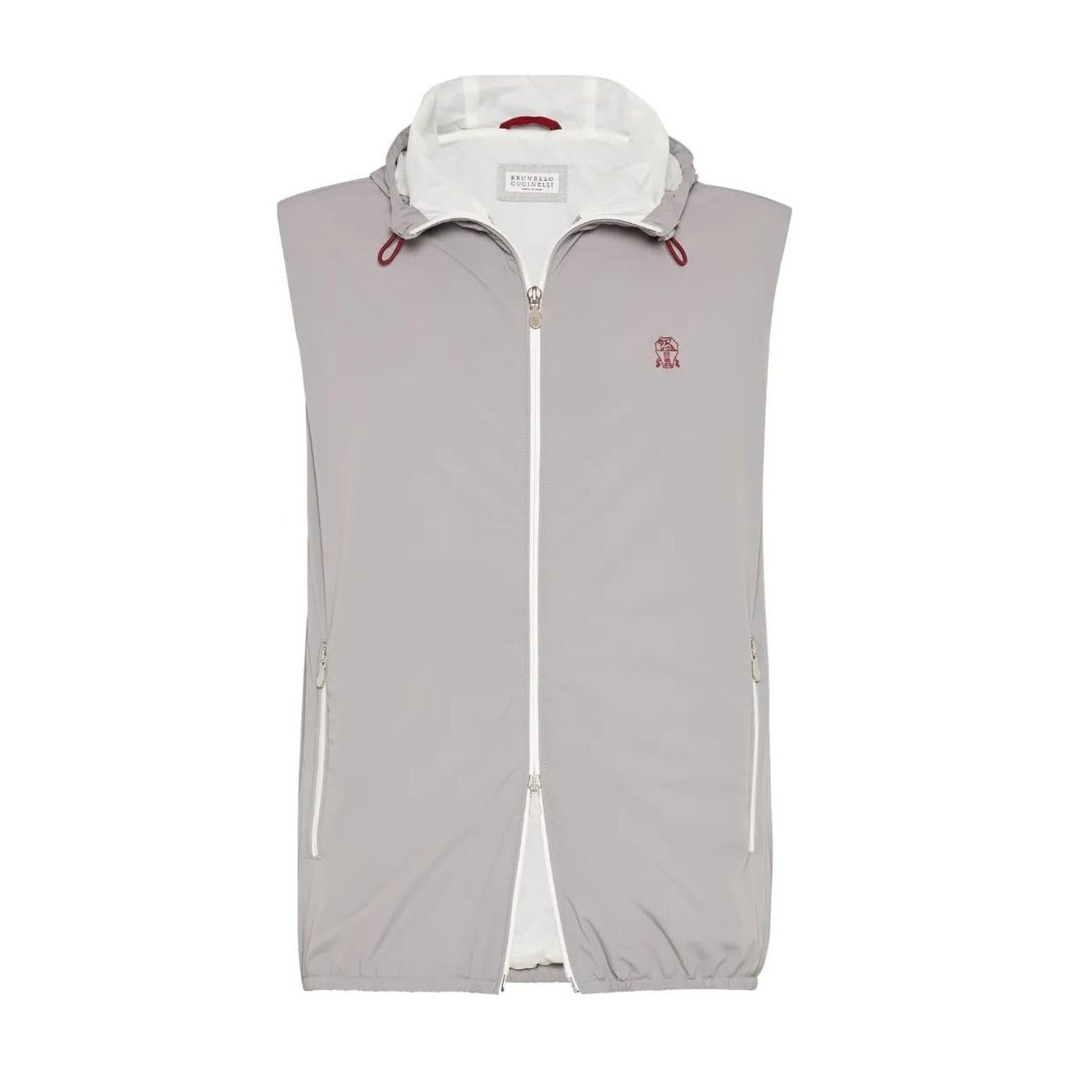 Brunello Cucinelli SS25 Grey Vest