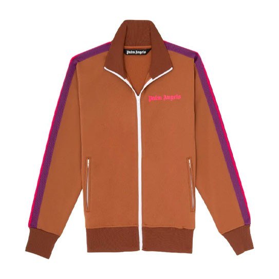 Palm Angels SS21 College Jacket Brown