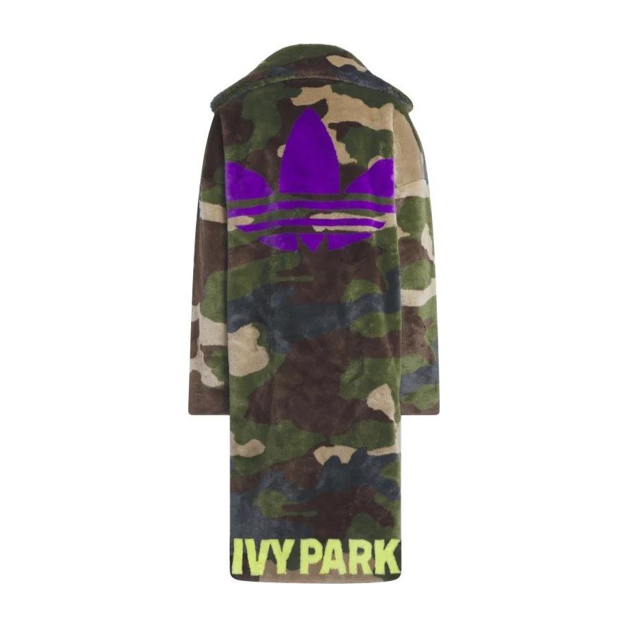 adidas x IVY PARK Camo Fur Coat