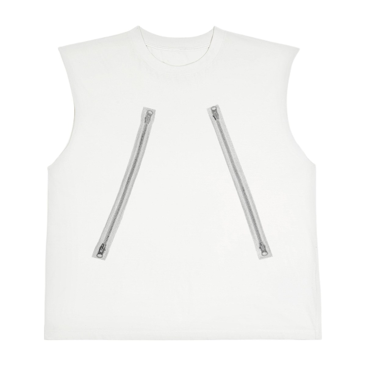 MM6 Maison Margiela Sleeveless Vest White