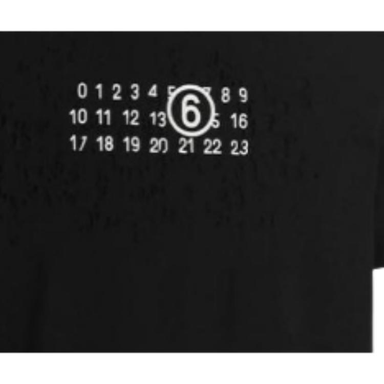 MM6 Maison Margiela SS23 Black T-Shirt