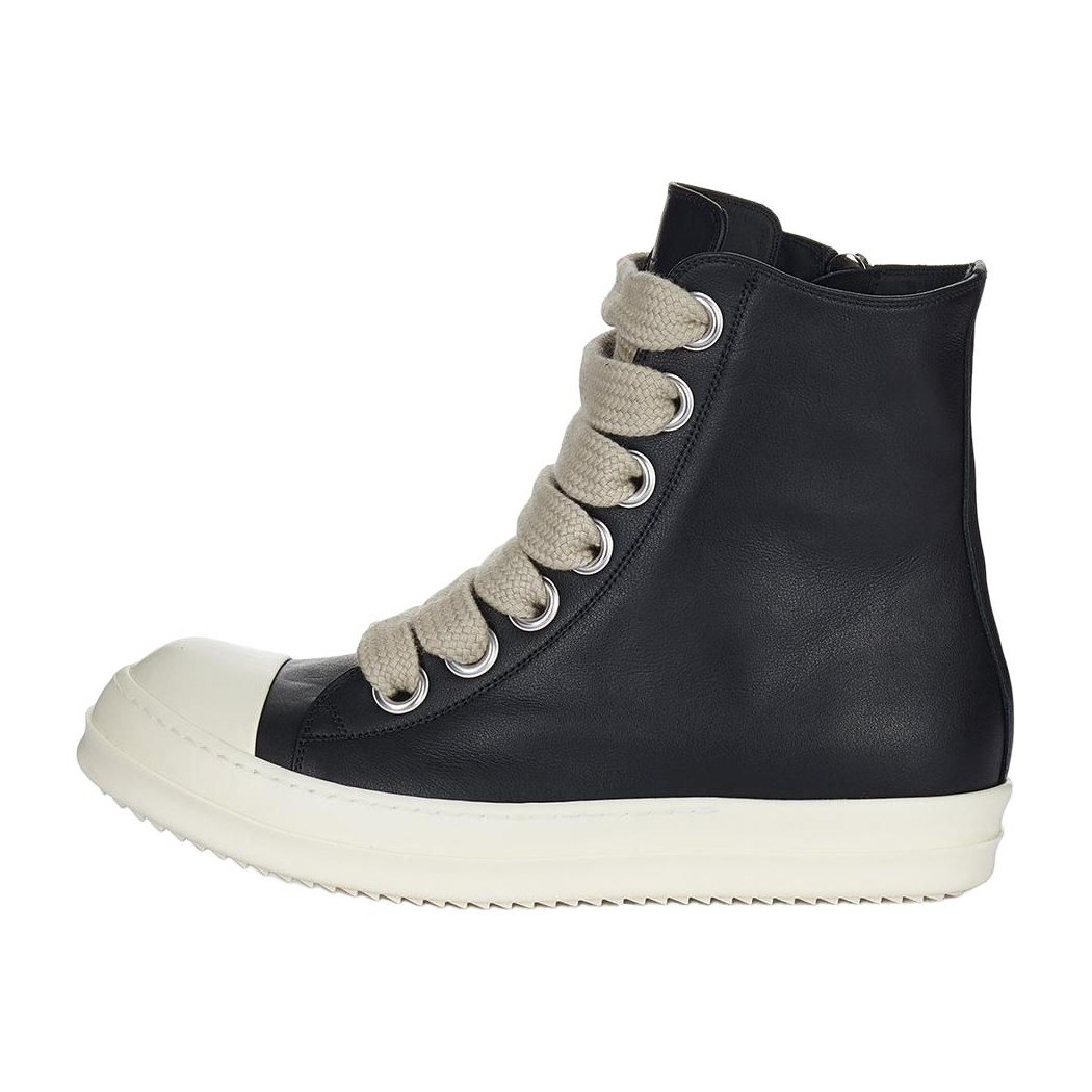 Rick Owens High Top Sneakers Black