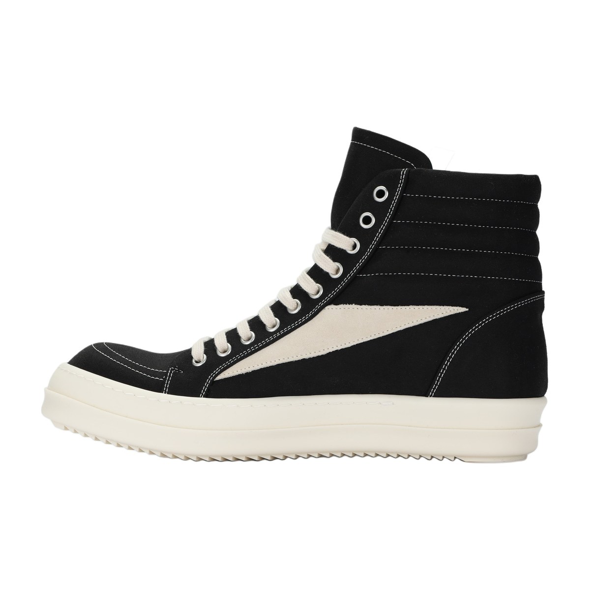 Rick Owens High Top Sneakers Black