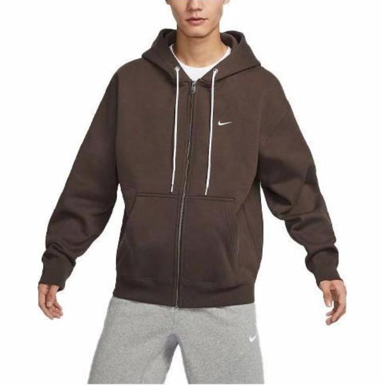 Nike Full Zip Hoodie Baroque Brown