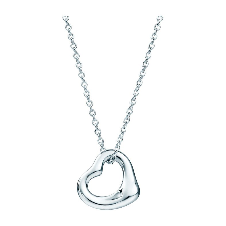 Tiffany & Co. Elsa Peretti Heart Pendant Necklace