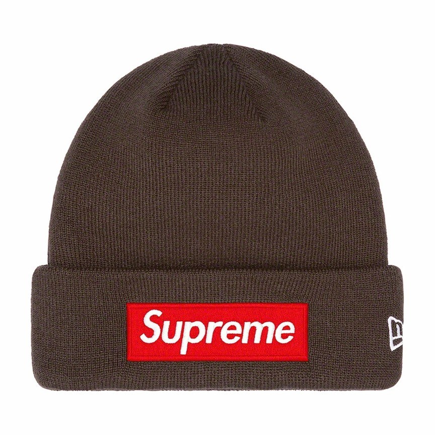Supreme x New Era Box Logo Beanie