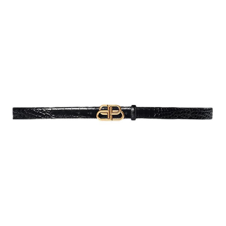 Balenciaga BB Smooth Buckle Belt