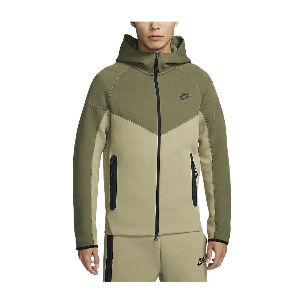 Nike Tech Fleece Windrunner Olive
