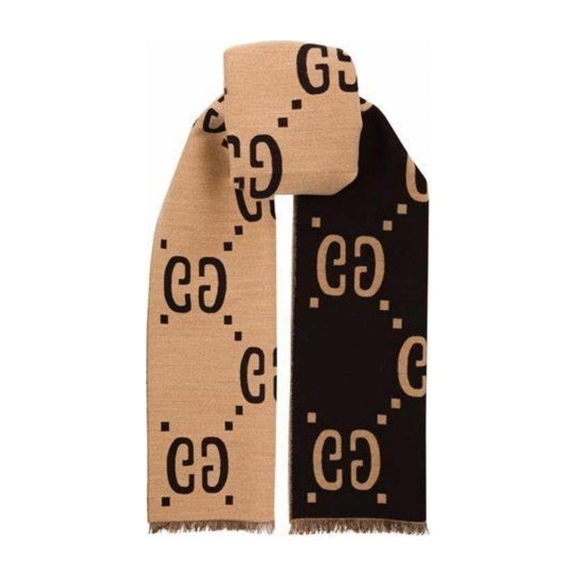Gucci Scarf Brown/Beige