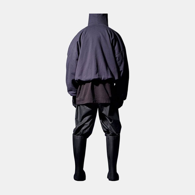 YEEZY x Gap x Balenciaga Logo Hoodie Black