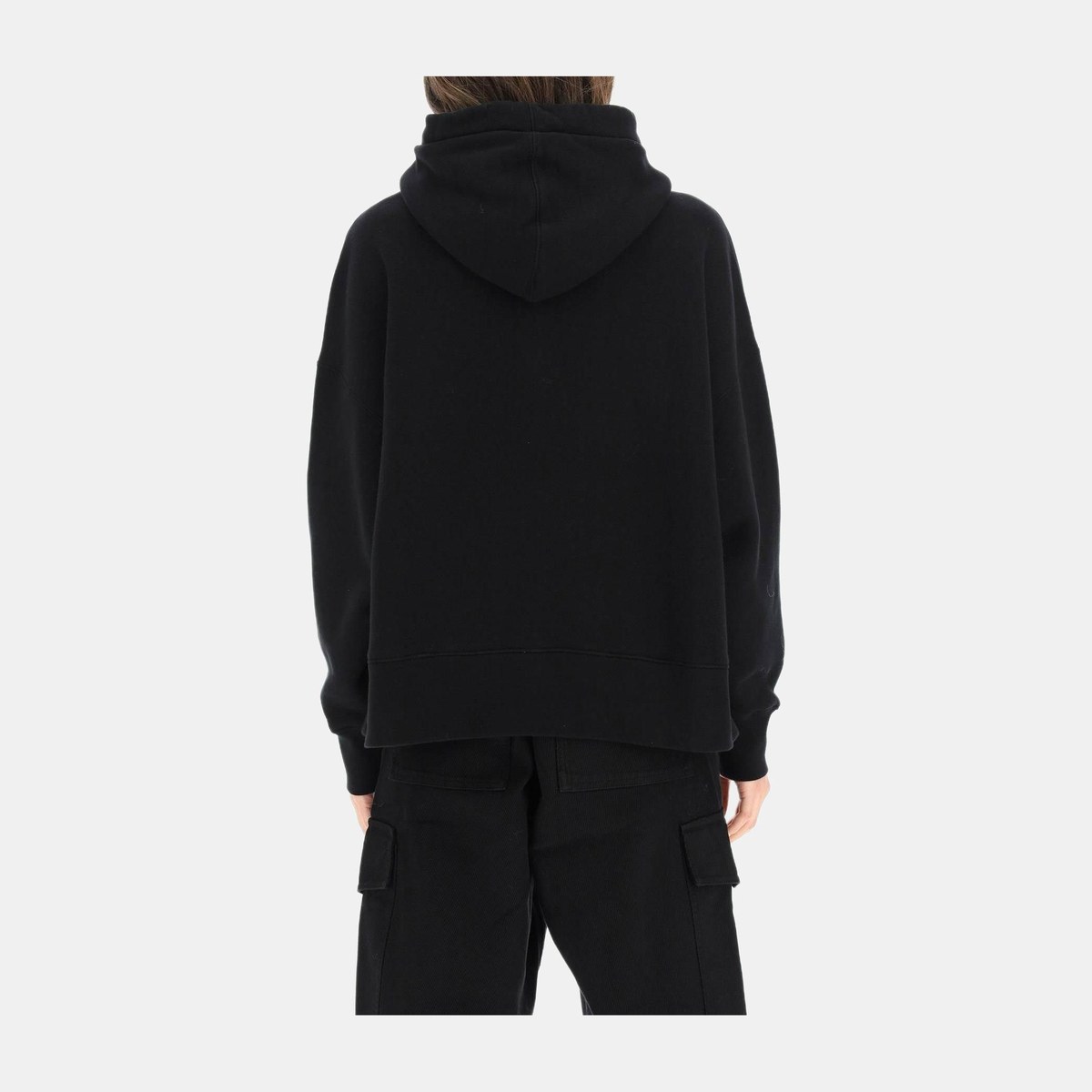 Palm Angels SS22 Animal Embroidered Hoodie Black