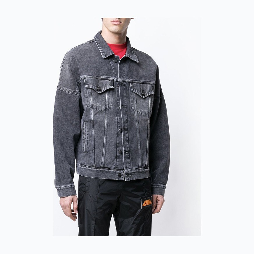 Palm Angels Denim Jacket Black