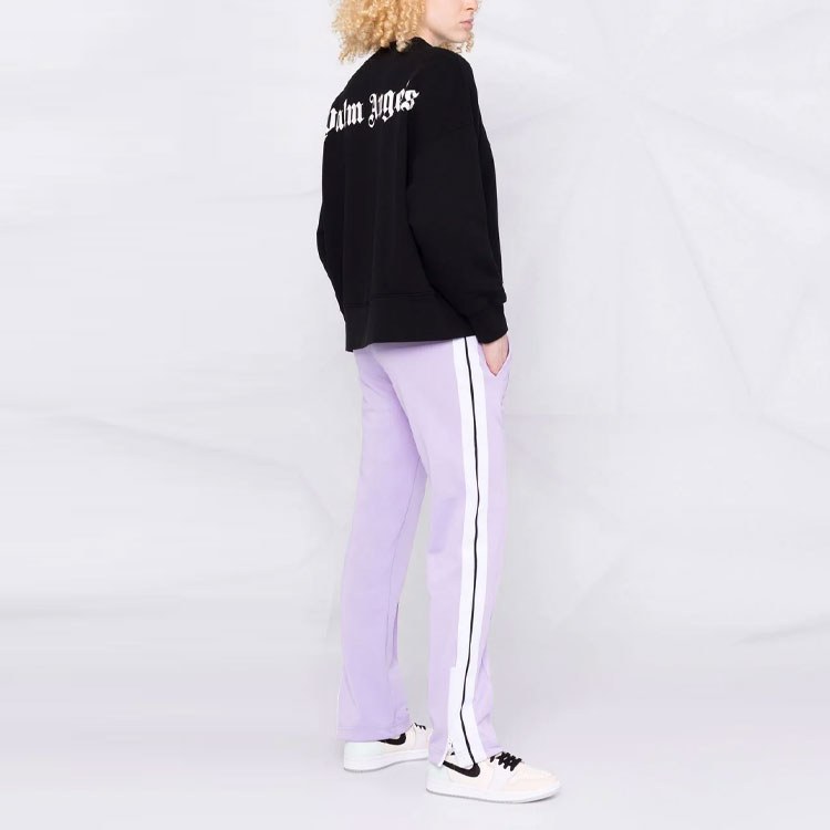 Palm Angels Logo Long Sleeve Sweatshirt