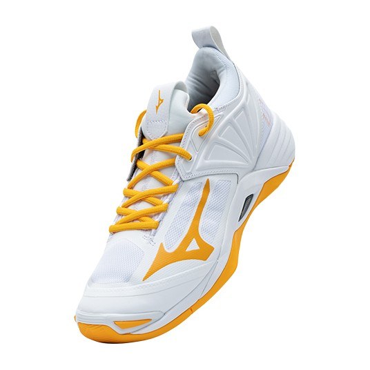 Mizuno Momentum Wave 2 White Yellow